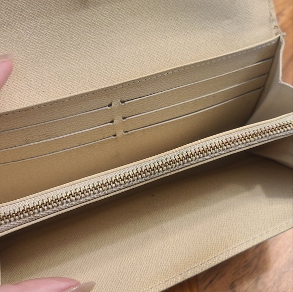 Louis Vuitton LV Damier Azur Sarah Wallet France 2007 authentic - Picture 11 of 11